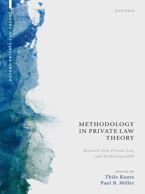 cover image of Methodology in Private Law Theory